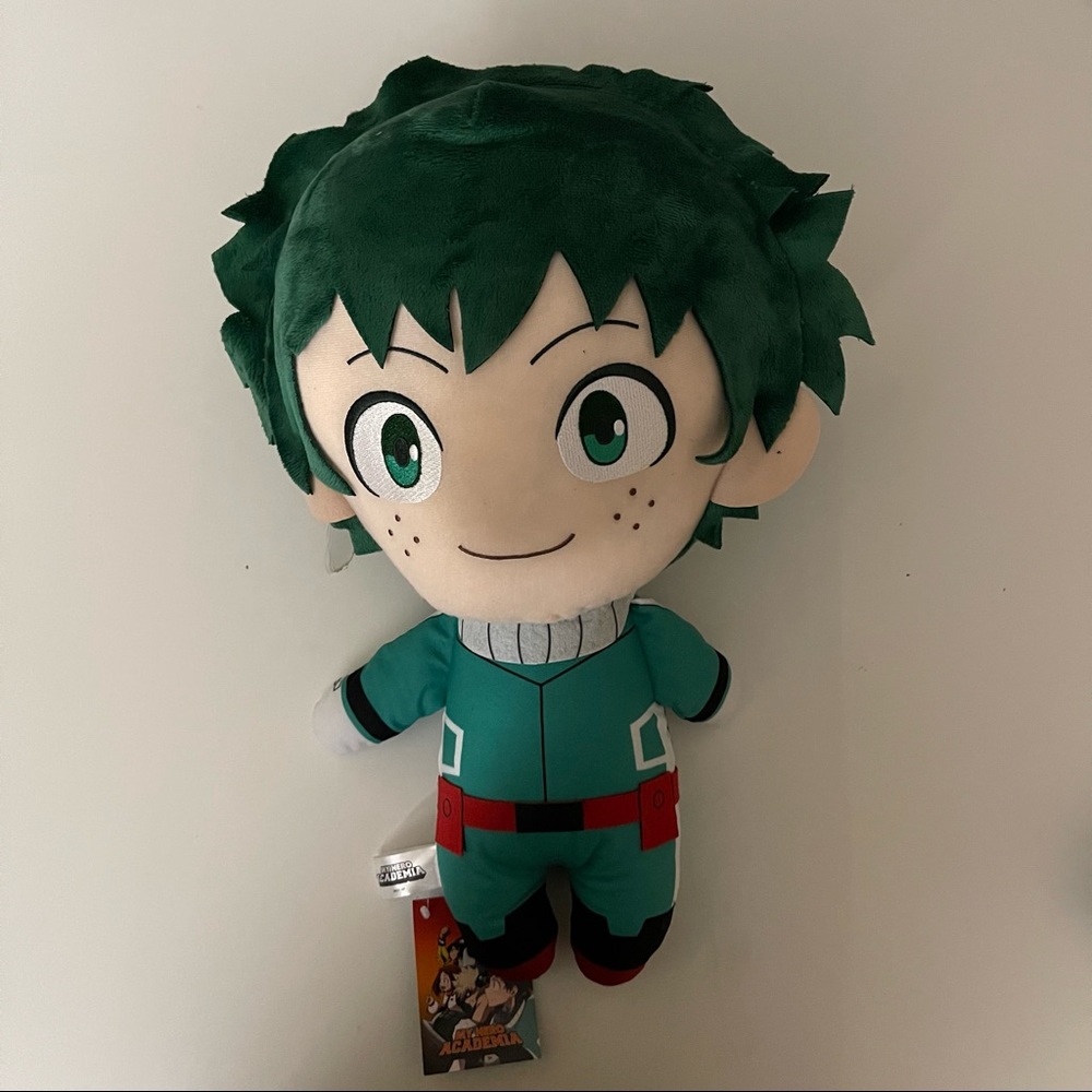 Brand new with tag plush, anime character: Deku from My Hero Academia